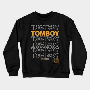 Team Rainbow Tomboy Dark yellow Crewneck Sweatshirt